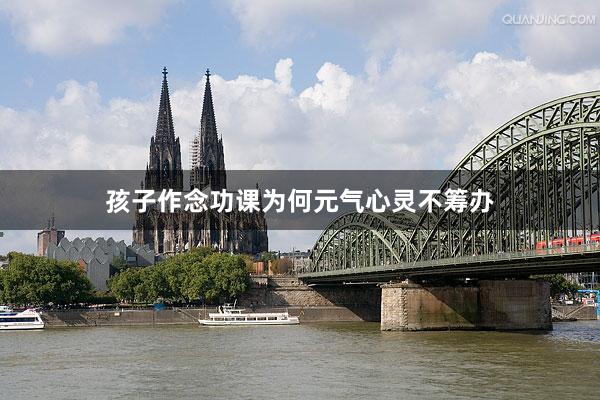 孩子作念功课为何元气心灵不筹办